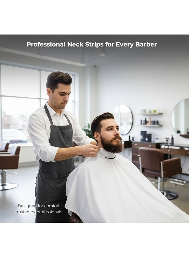 Globalstar Pack of 5 Disposable Neck Strips Rolls – Stretchy Neck Covering for Hairdressers and Barbers - Image 3